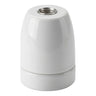 Casquilho E27 em porcelana — Branco