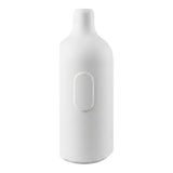 Casquilho E27 em silicone com interruptor — Branco