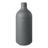Casquilho E27 em silicone com interruptor — Cinzento