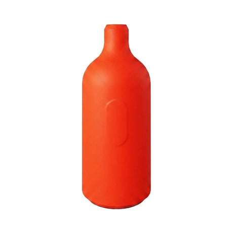 Casquilho E27 em silicone com interruptor — Laranja