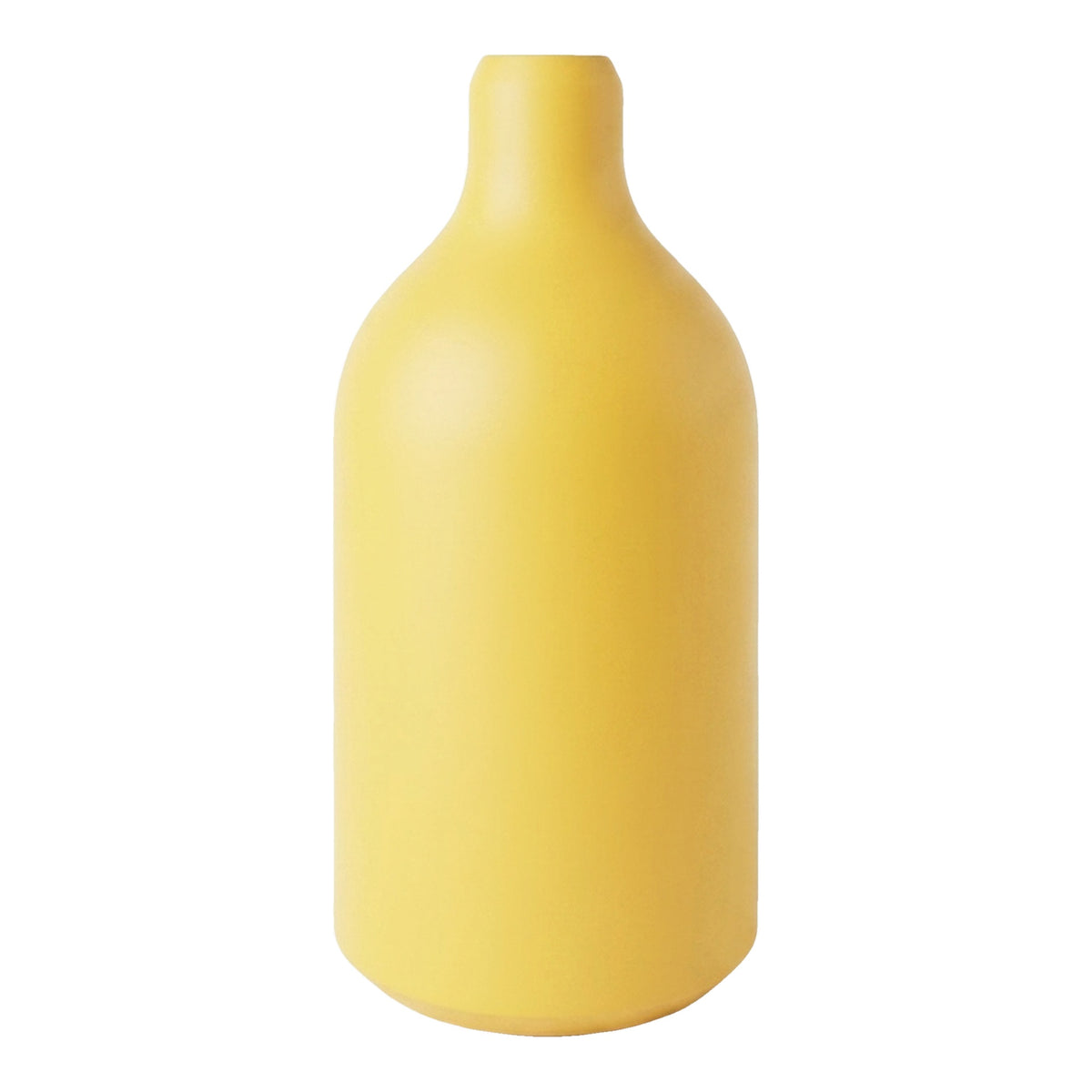 Casquilho E27 em silicone com prensa-cabo oculto — Amarelo