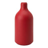 Casquilho E27 em silicone com prensa-cabo oculto — Vermelho