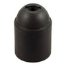 Casquilho E27 em termoplástico — Preto