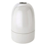 Casquilho E40 em porcelana — Branco