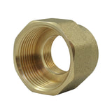 Luva de redução fêmea-fêmea em latão CW617N BSP - vista lateral