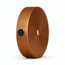 Mini florão cilíndrico em metal com interruptor, Ø 83 mm — Cobre acetinado