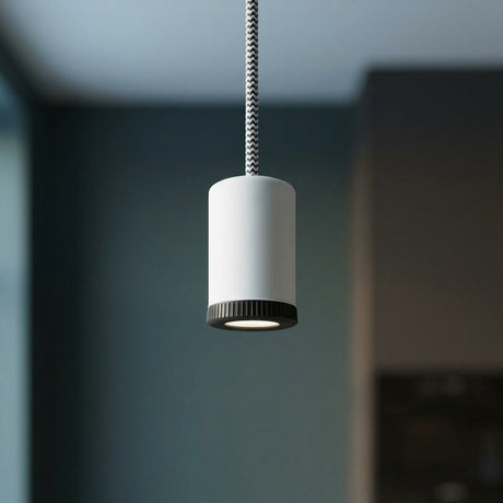 Mini foco LED em metal Mini GU10 — Branco mate