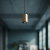 Mini foco LED em metal Mini GU10 — Bronze acetinado