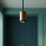 Mini foco LED em metal Mini GU10 — Cobre acetinado