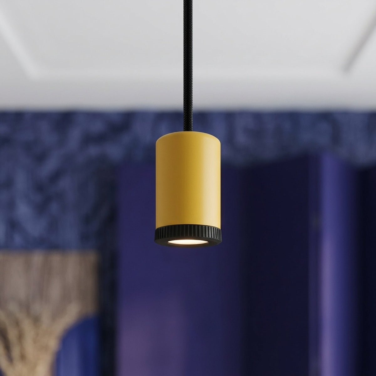 Mini foco LED em metal Mini GU10 — Mostarda