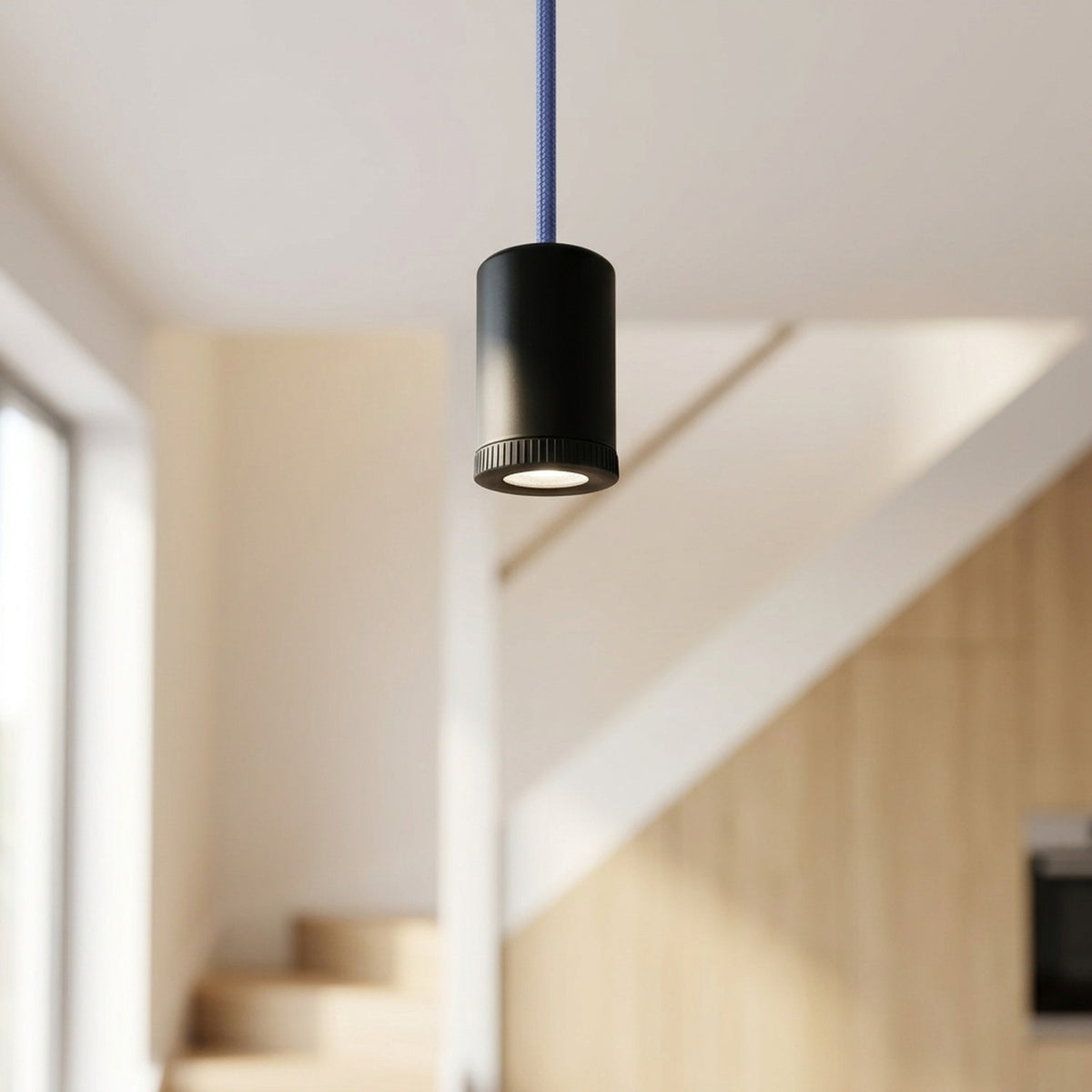 Mini foco LED em metal Mini GU10 — Preto