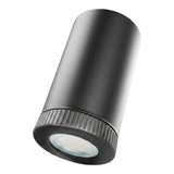 Mini foco LED em metal Mini GU10 — Preto