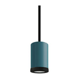Mini foco LED em metal Mini GU10 — Azul petróleo