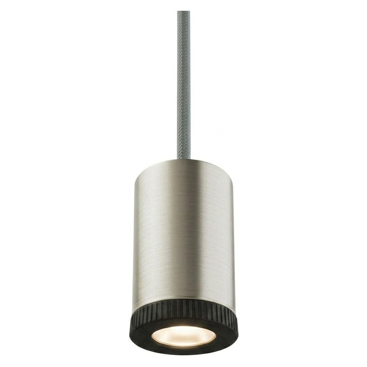 Mini foco LED em metal Mini GU10 — Titânio acetinado