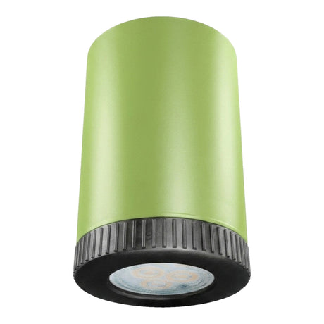 Mini foco LED em metal Mini GU10 — Verde relva