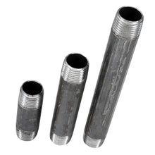 Destockage - Tubo 1/2'' - Choix 2 - 15x21mm aço preto - roscado