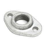 Placa oval galvanizada para canalização