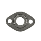 Mesa giratória oval preta