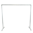 Suporte para cabides simples para roupas galvanizado estilo atelier - vista geral