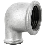 Cotovelo de redução galvanizado em ferro fundido para canalização
