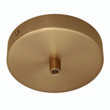 Florão cilíndrico em metal, Ø 120 mm — Cilíndrico em metal / Bronze acetinado
