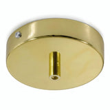 Florão cilíndrico em metal, Ø 120 mm — Cilíndrico em metal / Latão