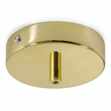 Florão cilíndrico em metal, Ø 120 mm — Cilíndrico em metal / Latão
