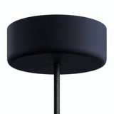 Florão em silicone de exterior IP65, Ø 125 mm — Grafite