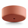 Florão em silicone de exterior IP65, Ø 125 mm — Salmão