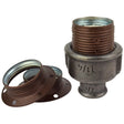 kit casquilho E27 ferrugem 1/2'' para lâmpada