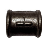 Luva Direita/Esquerda FF ferro fundido preto rosca 1" Ø34 sobre roscas
